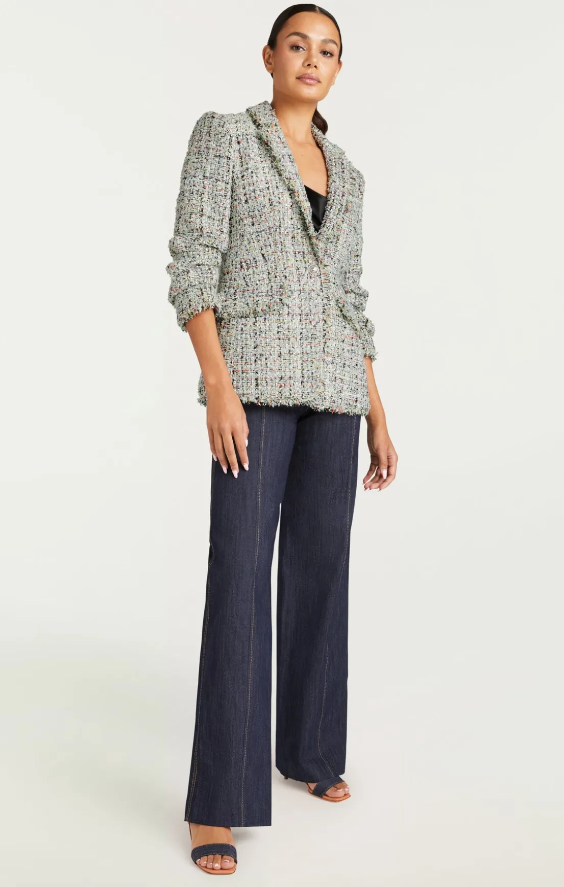 Anya Boucle Khloe Blazer