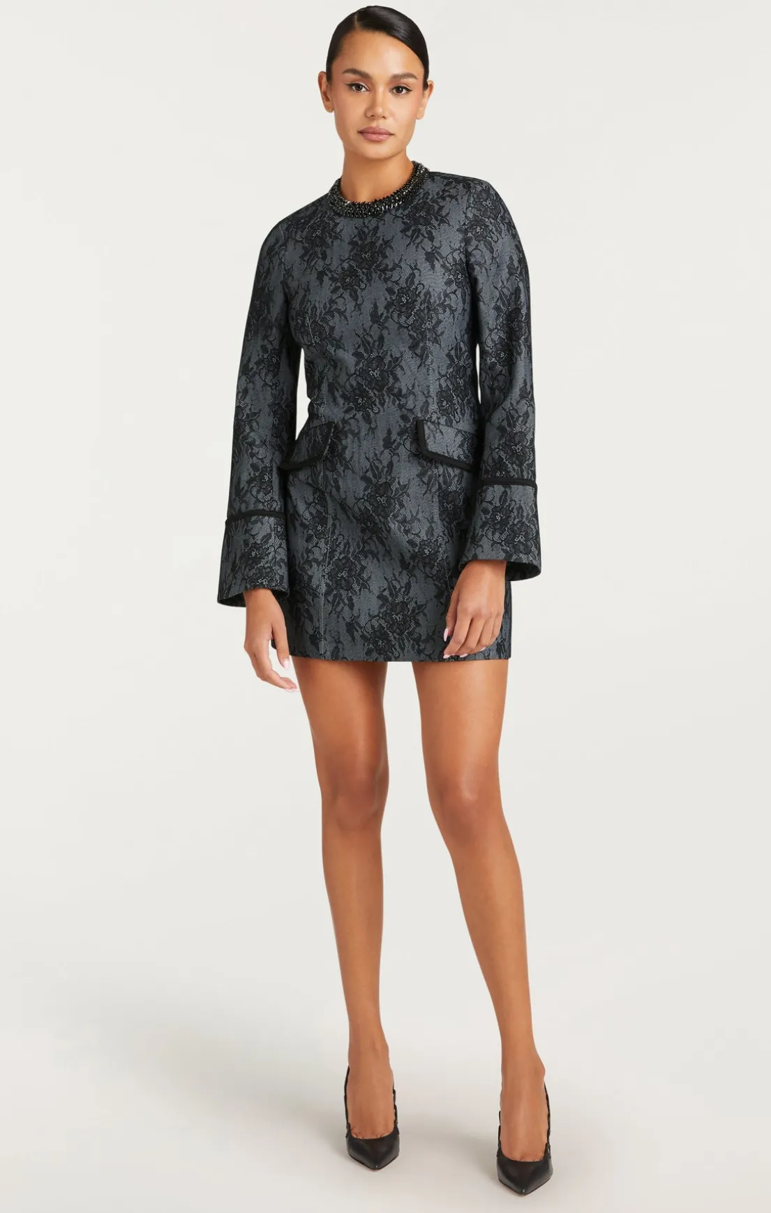 Bonded Lace Reina Dress