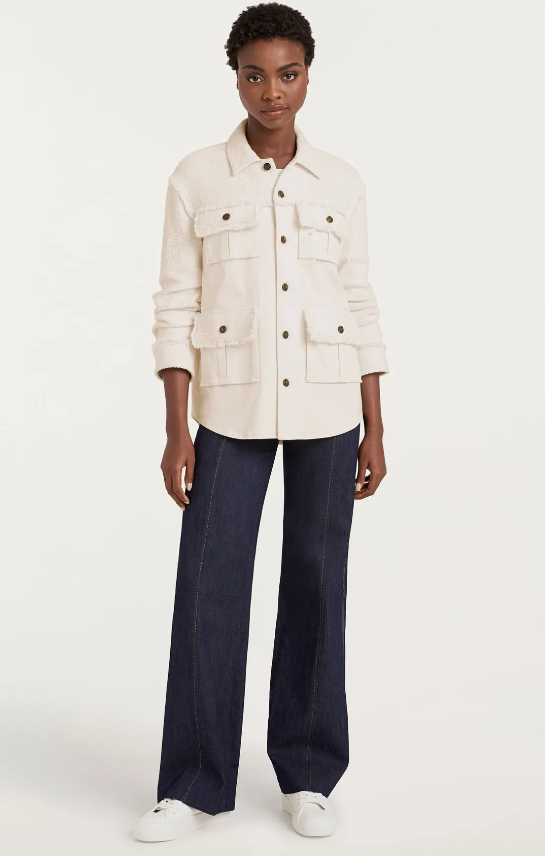 Boucle Combo Vera Jacket