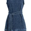 Boucle Denim Mindie Dress