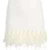 Briana Feather Mini Skirt