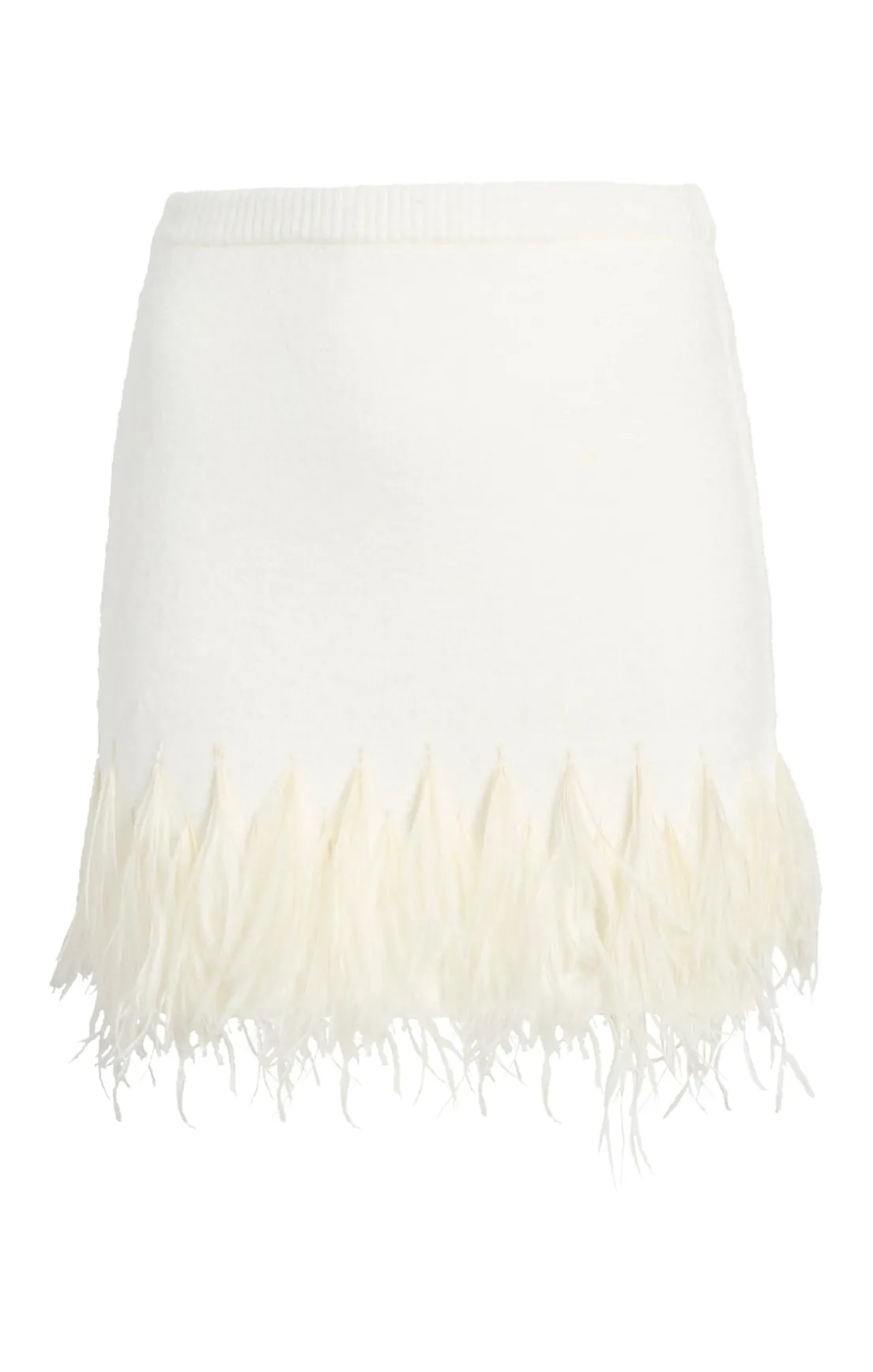 Briana Feather Mini Skirt