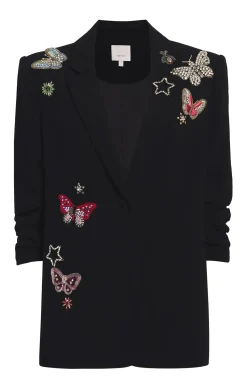 Butterfly Embellished Kylie Blazer