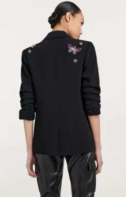 Butterfly Embellished Kylie Blazer