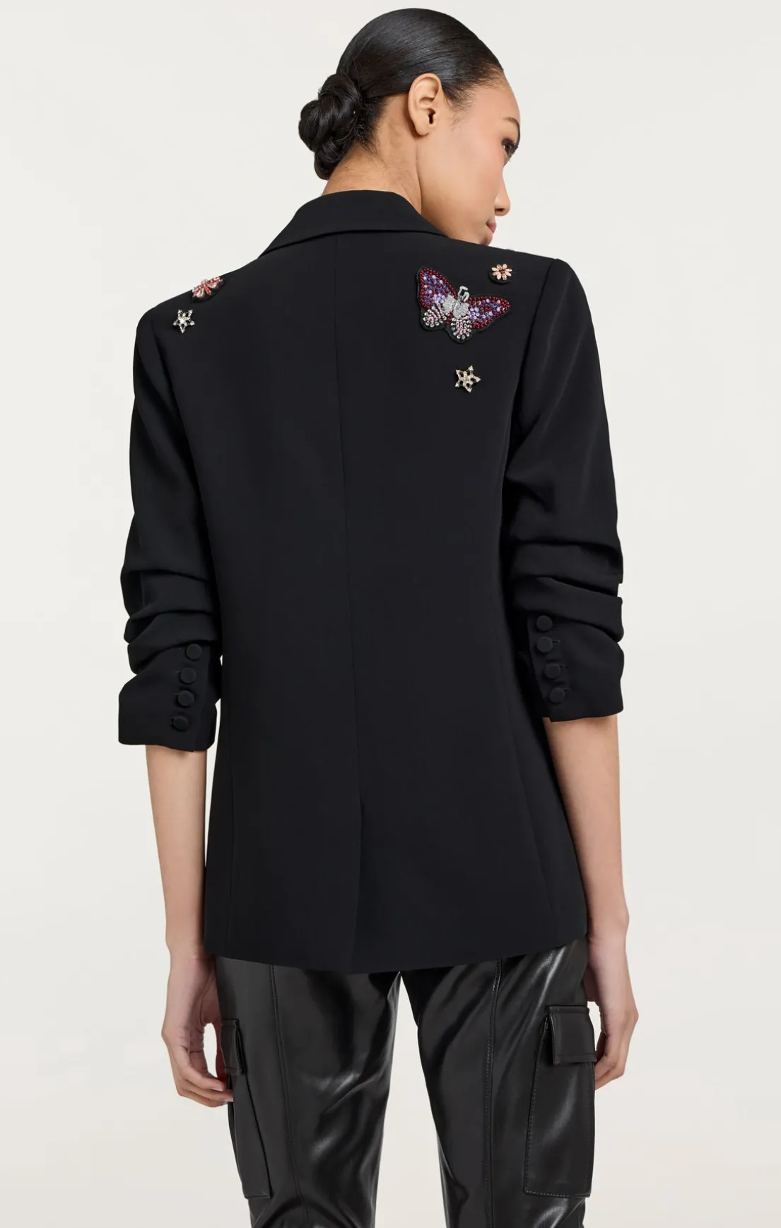 Butterfly Embellished Kylie Blazer