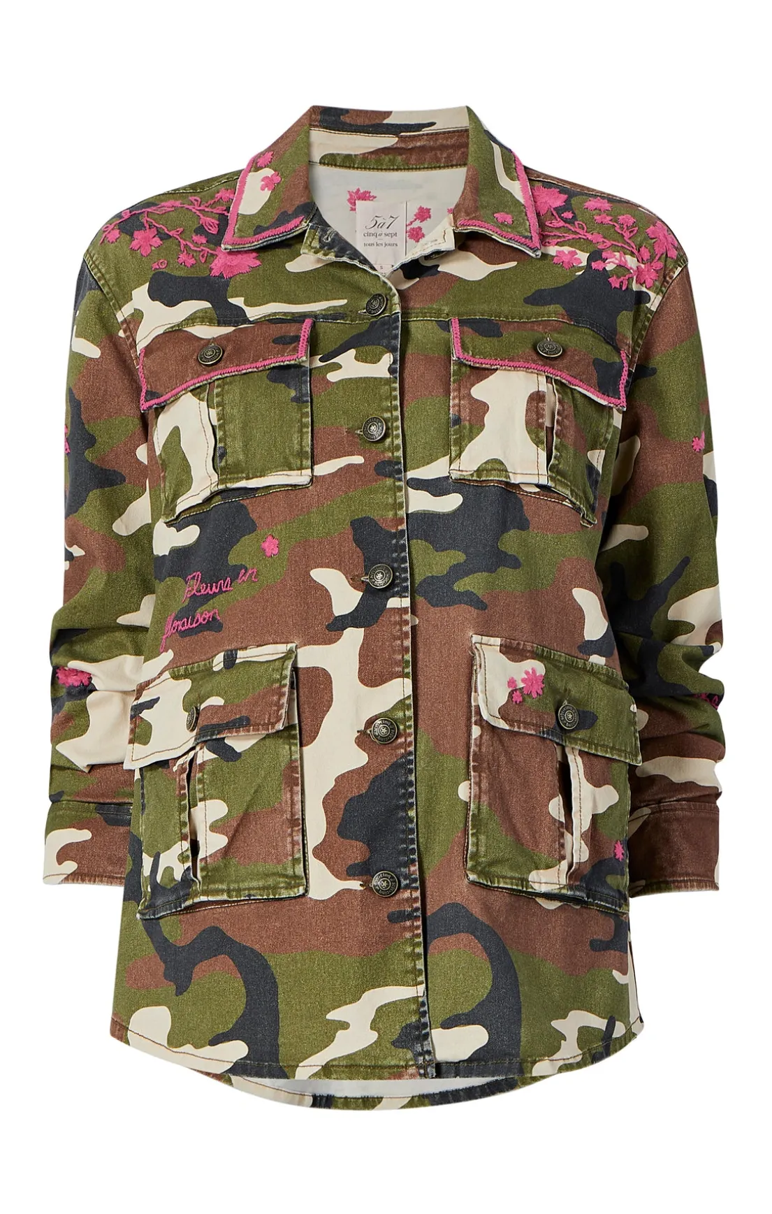 Camo Floral Vine Vera Jacket