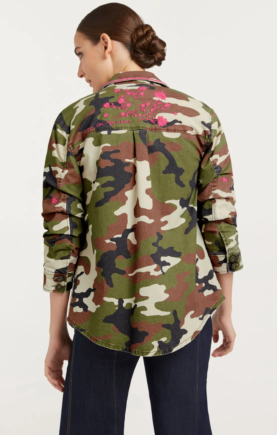Camo Floral Vine Vera Jacket
