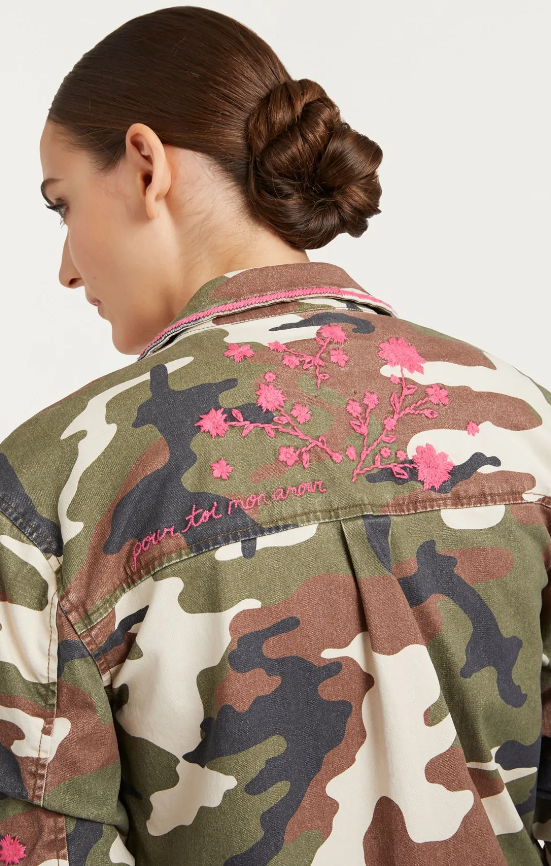 Camo Floral Vine Vera Jacket
