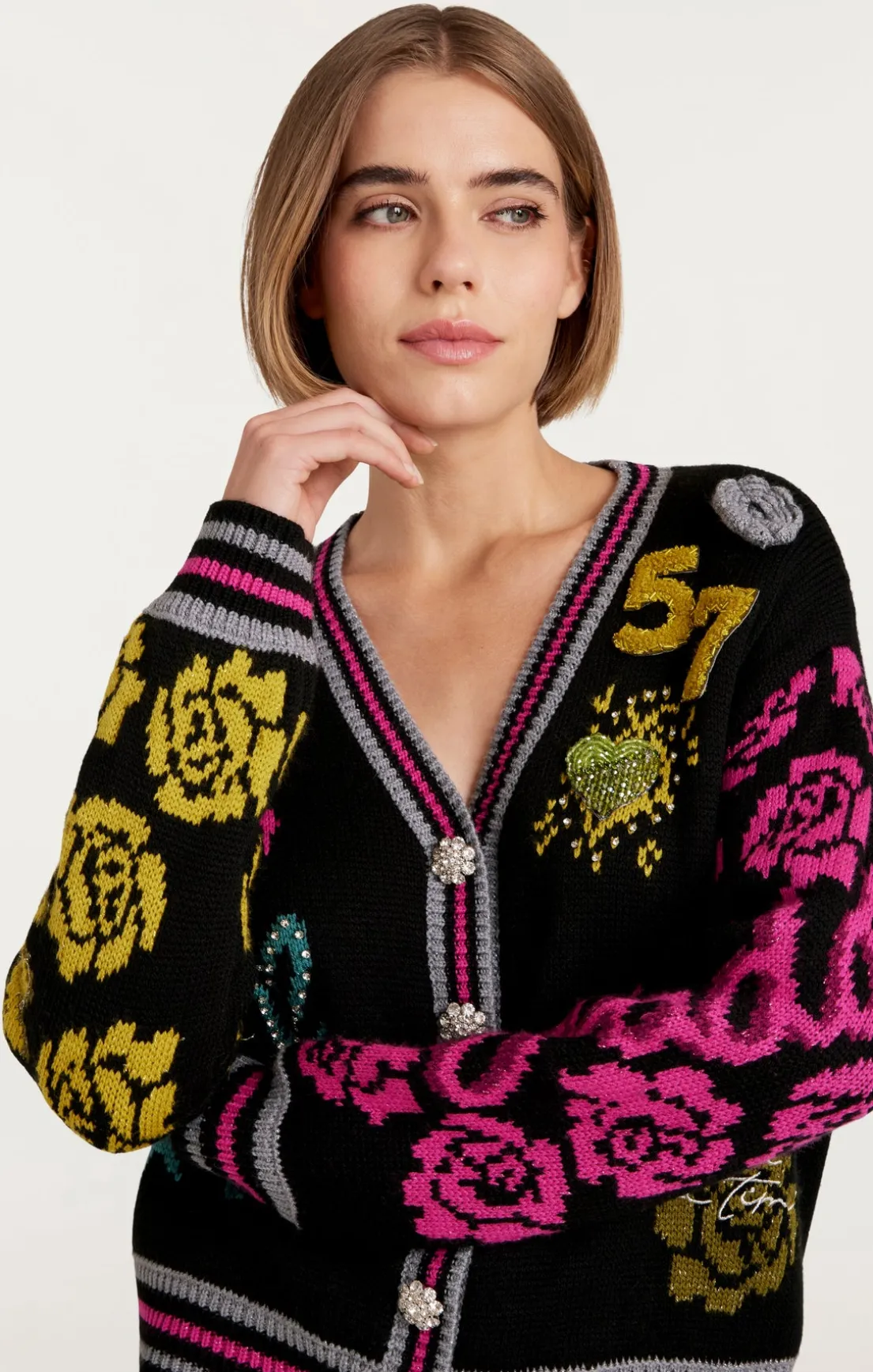 Collage Cardigan