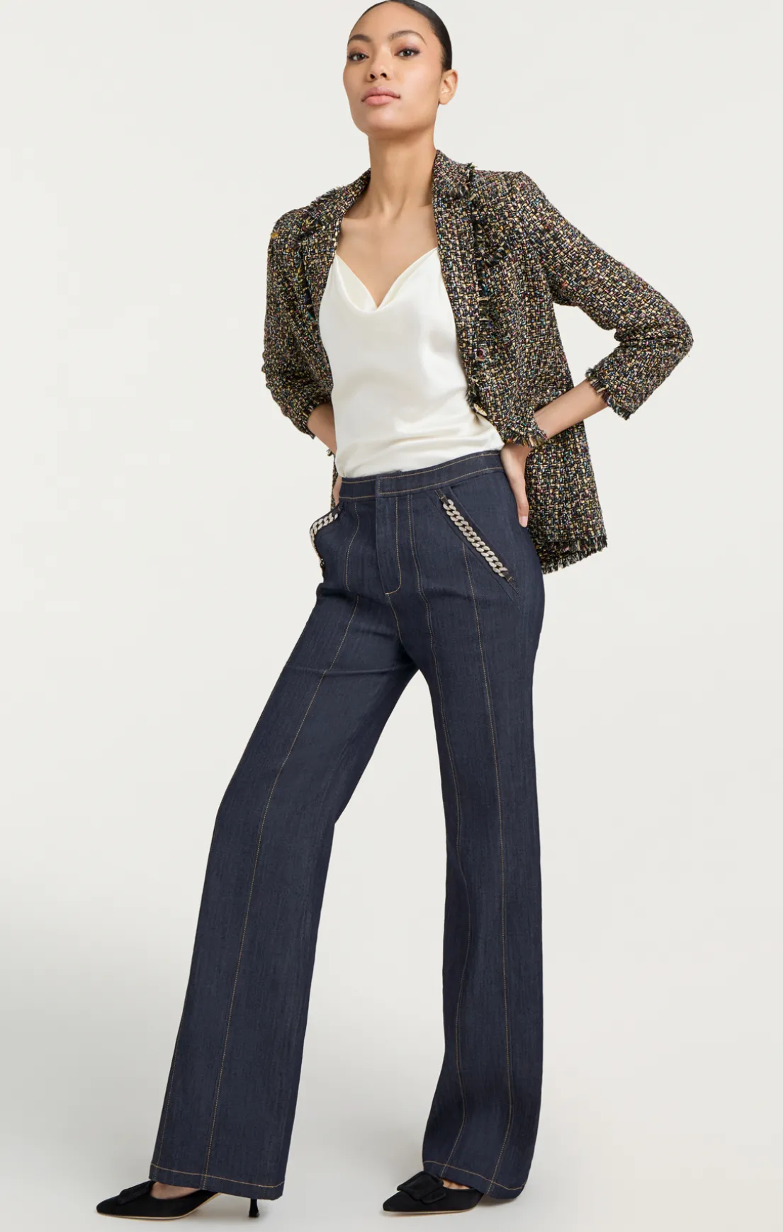 Confetti Tweed Khloe Blazer