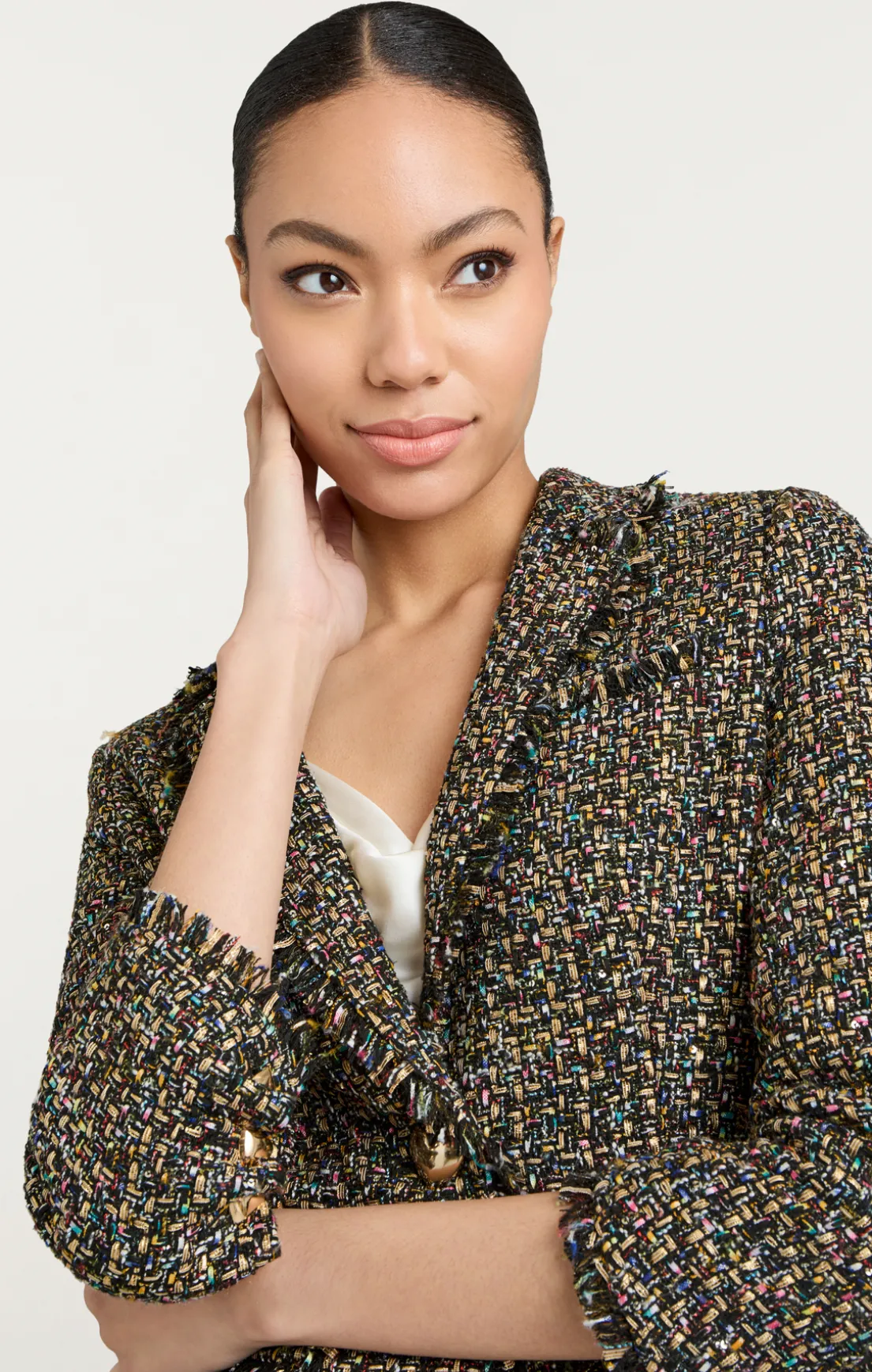 Confetti Tweed Khloe Blazer