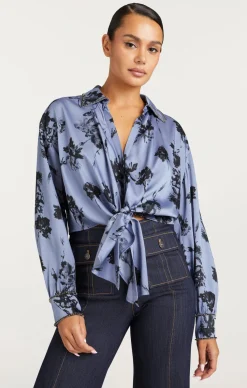 Cool Carnation Embellished Marianna Top