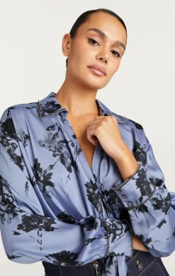 Cool Carnation Embellished Marianna Top