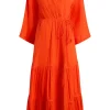 Crinkle Tencel Torey Dress