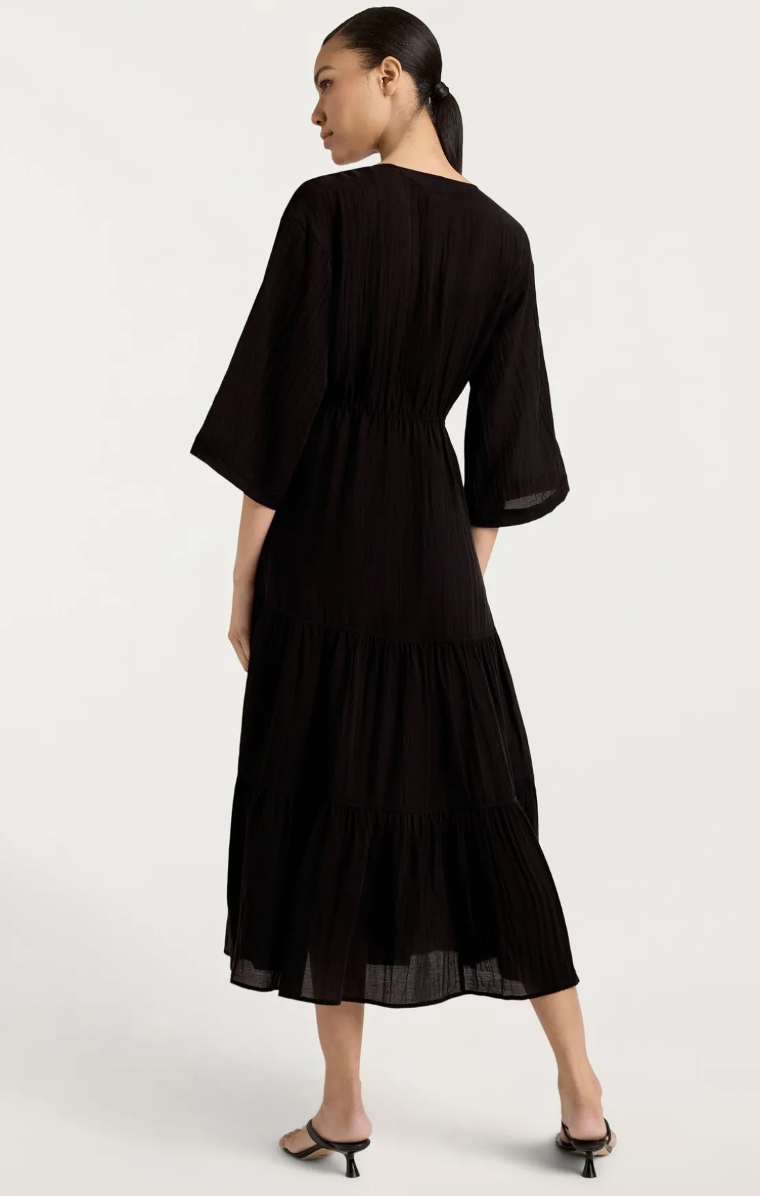 Crinkle Tencel Torey Dress
