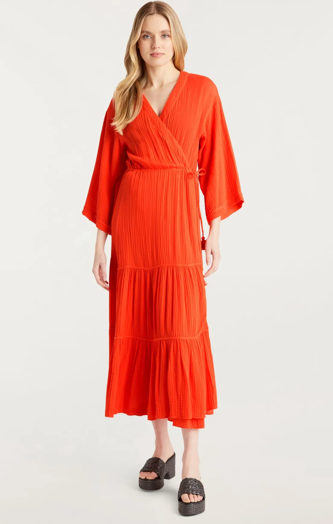 Crinkle Tencel Torey Dress