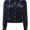 Crushed Velvet Dillon Jacket