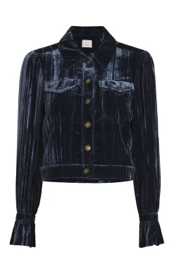 Crushed Velvet Dillon Jacket