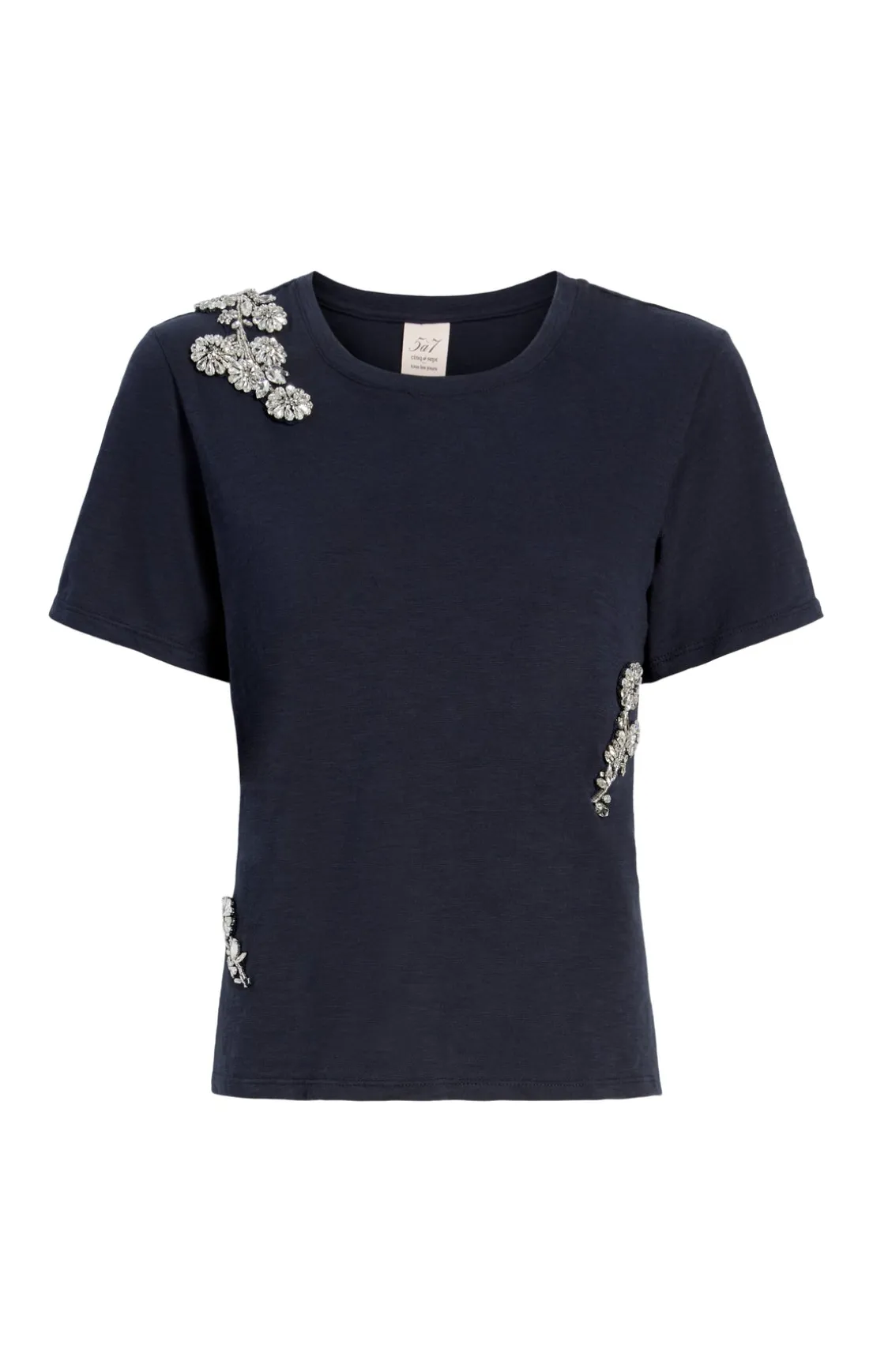 Crystal Chrysanthemum Shrunken Tee