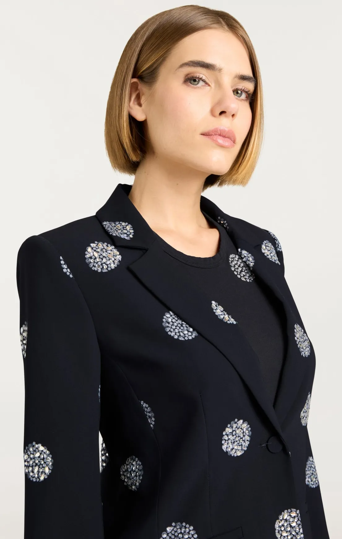 Crystal Dot Karlie Blazer