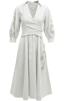 Crystal Floral Embellished Camron Dress