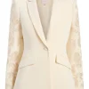 Cutout Paisley Embellished Cheyenne Blazer
