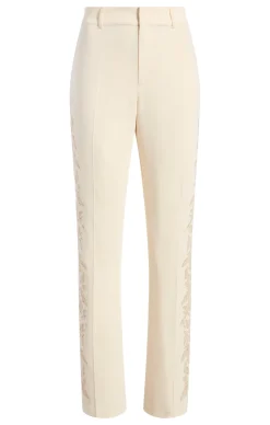 Cutout Paisley Embellished Kerry Pant