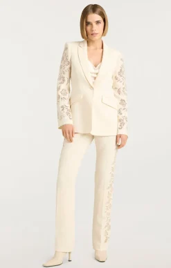 Cutout Paisley Embellished Kerry Pant