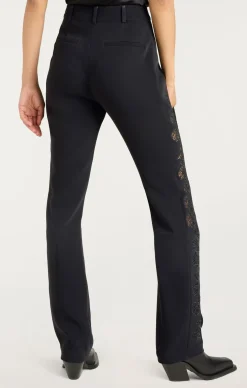 Cutout Paisley Embellished Kerry Pant