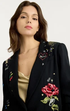 Daydream Doodles Embellished Kelsa Blazer