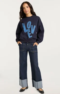 Denim Love Brandy Pullover