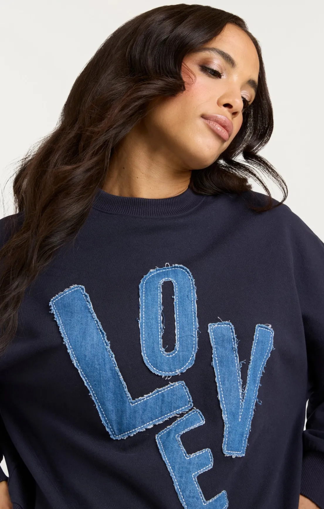 Denim Love Brandy Pullover