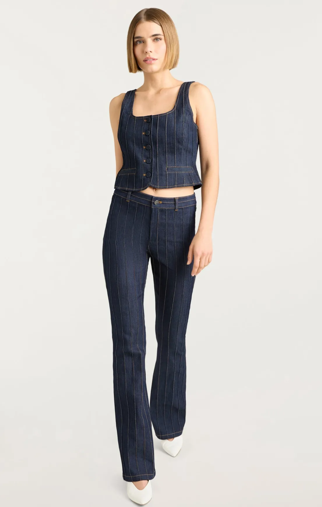 Denim Rowena Top