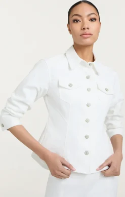 Denim Scrunched Canyon Jacket