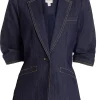 Denim Short Sleeve Khloe Blazer