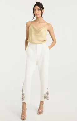 Diamond Daisies Cropped Kerry Pant