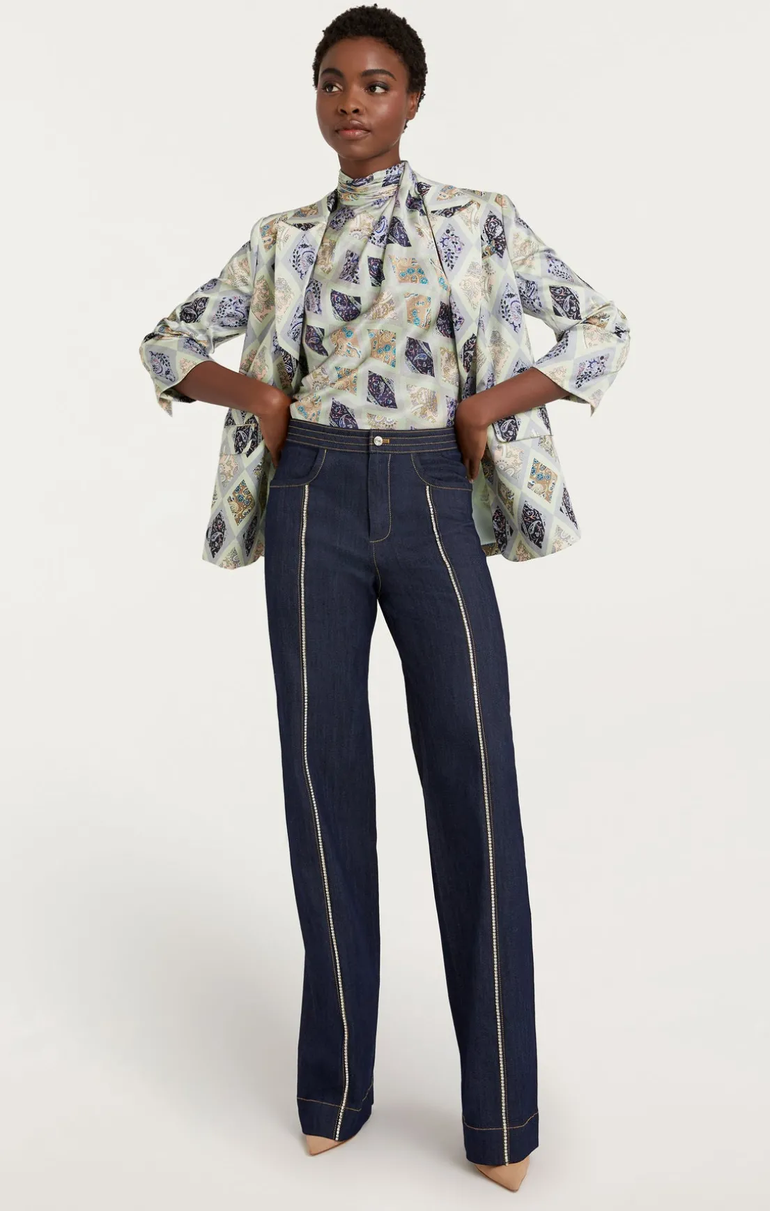 Diamond Sea Kylie Blazer