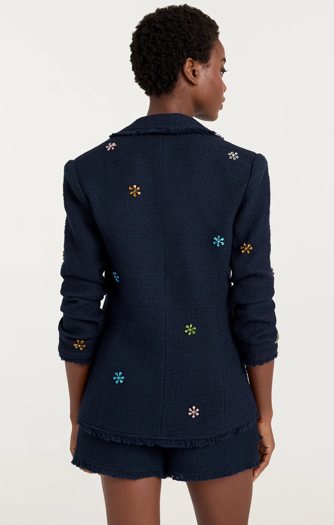 Ditsy Floral Boucle Khloe Blazer