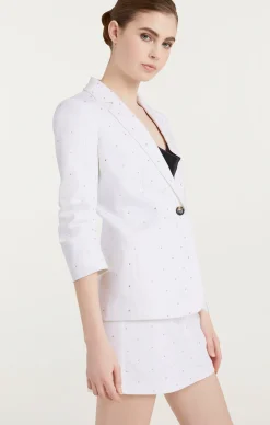Ditsy Rhinestone Khloe Blazer