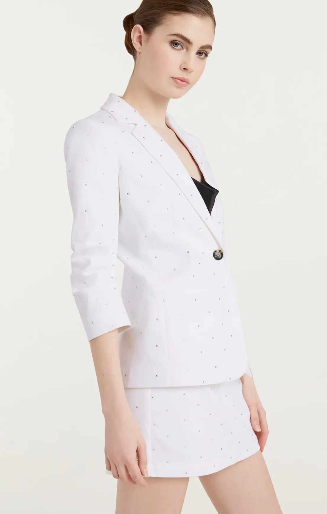 Ditsy Rhinestone Khloe Blazer