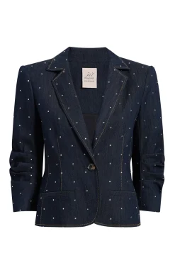 Ditsy Rhinestone Le Petit Khloe Blazer