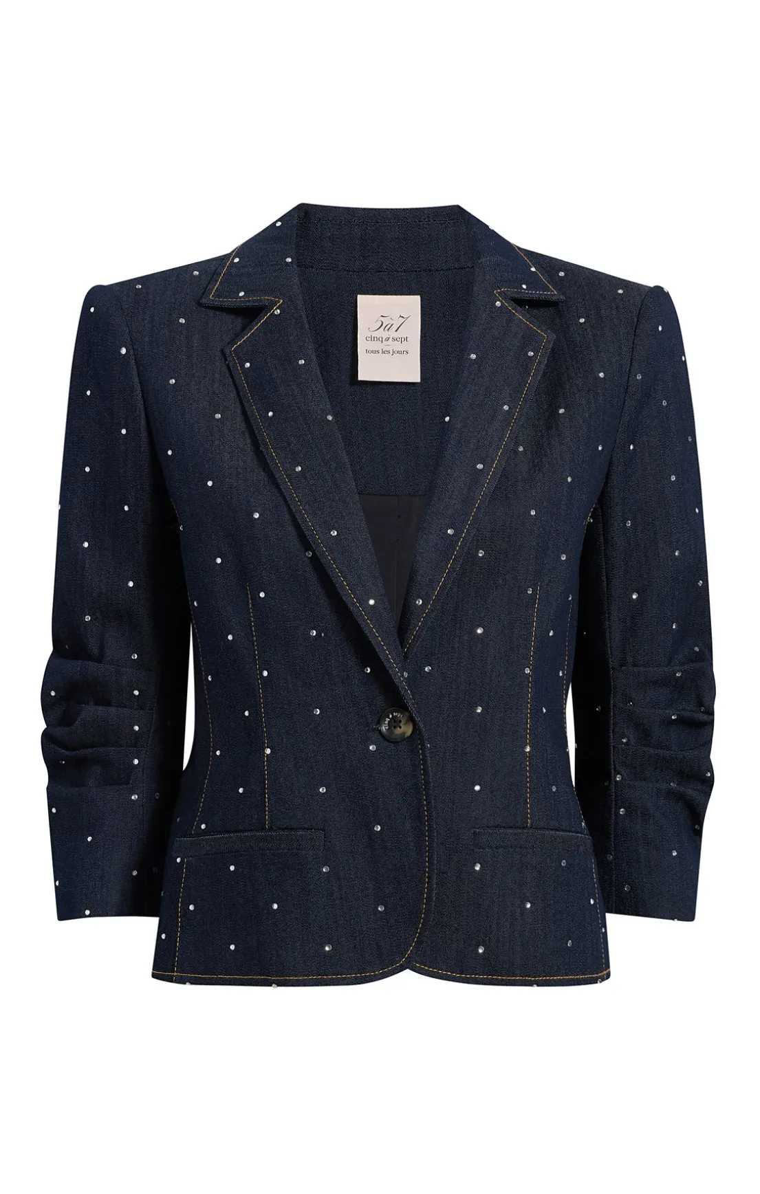 Ditsy Rhinestone Le Petit Khloe Blazer