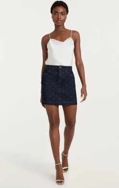 Ditsy Rhinestone Lynette Skirt