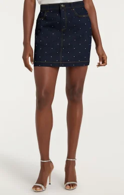 Ditsy Rhinestone Lynette Skirt