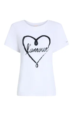 Doodled L'amour Tee