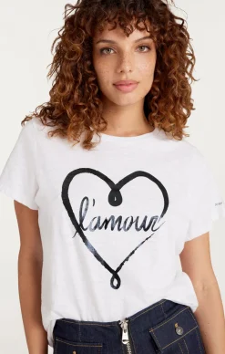 Doodled L'amour Tee