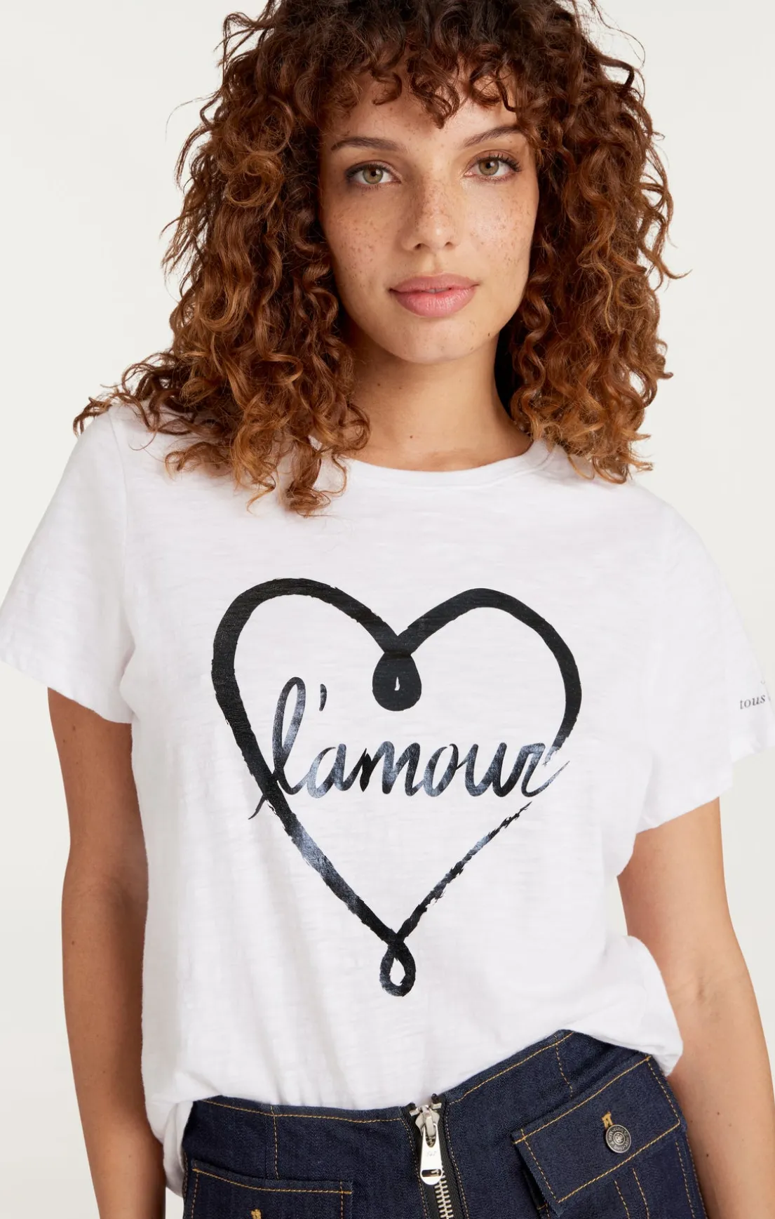 Doodled L'amour Tee
