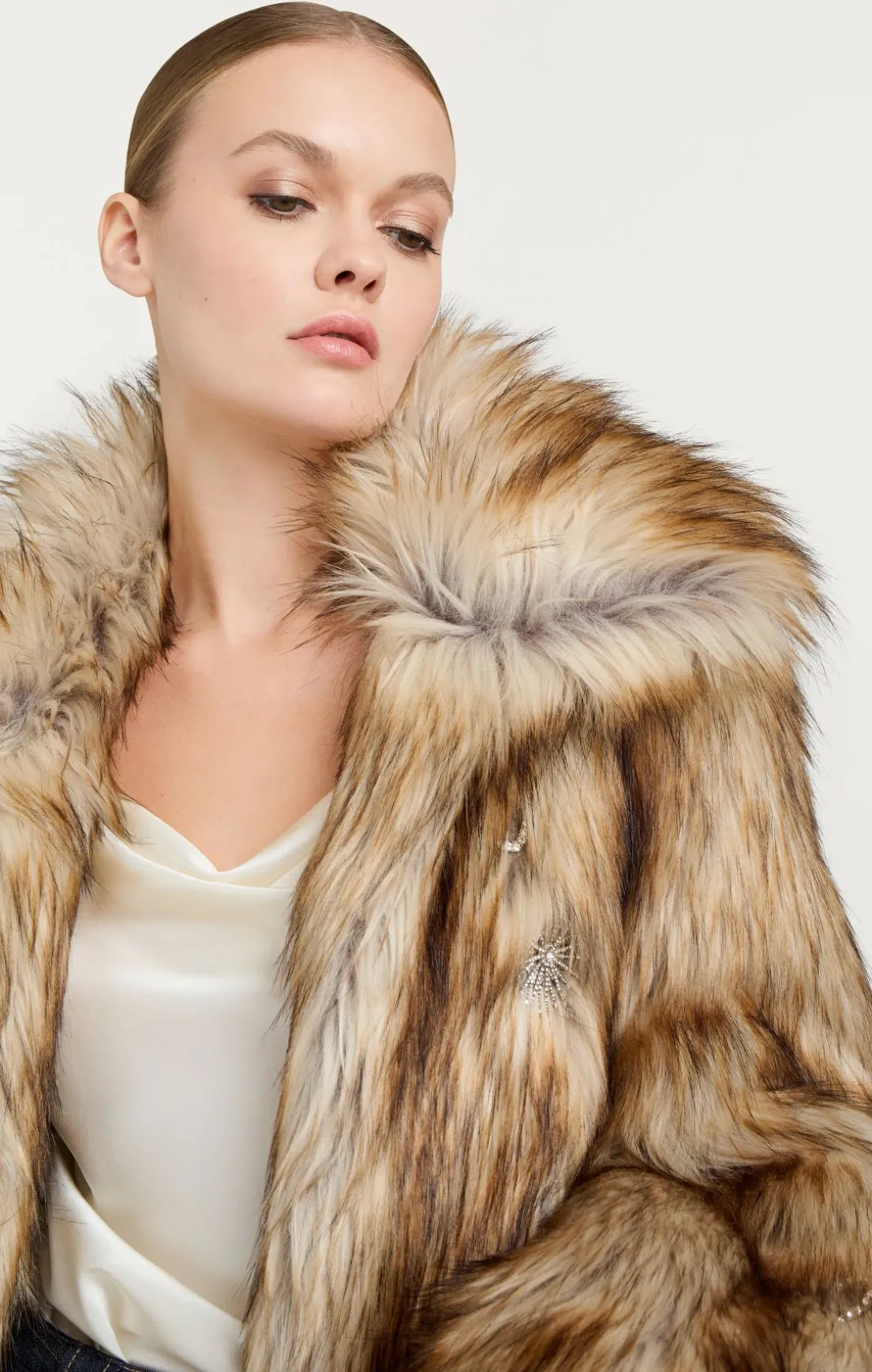 Embellished Short Tenley Coat