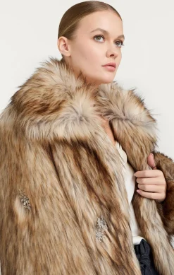 Embellished Short Tenley Coat