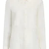 Embroidered Organza Luna Top